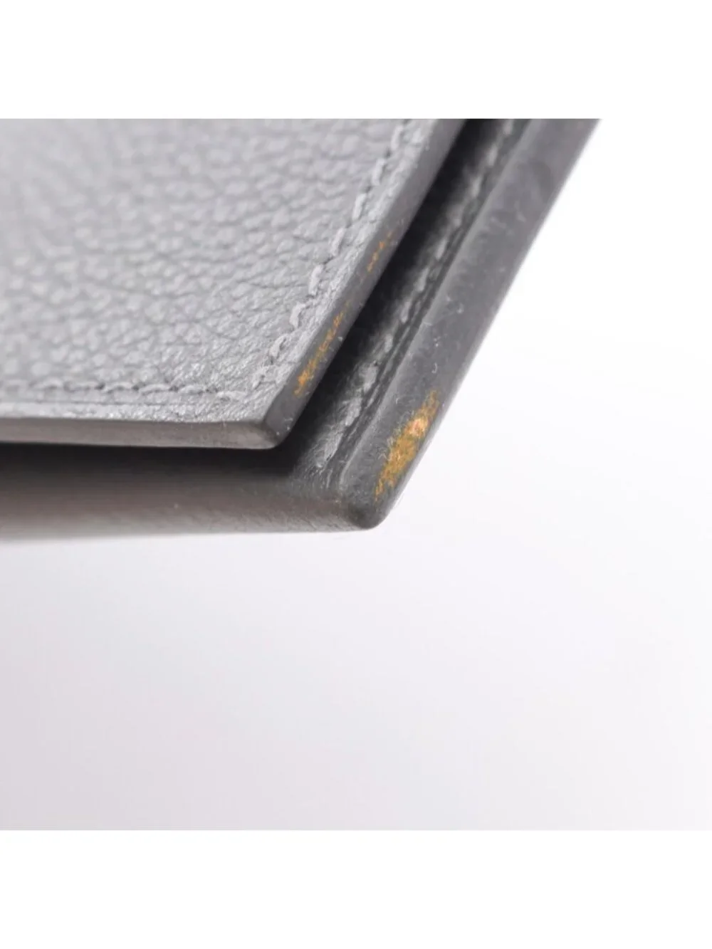Hermes Bifold Wallet M S Toutenmain Gris Meyer Leather